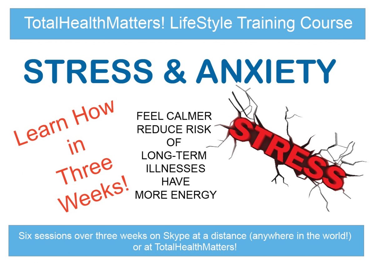 Stress & Anxiety? Learn How To Take Control in Three Weeks. – Total ...